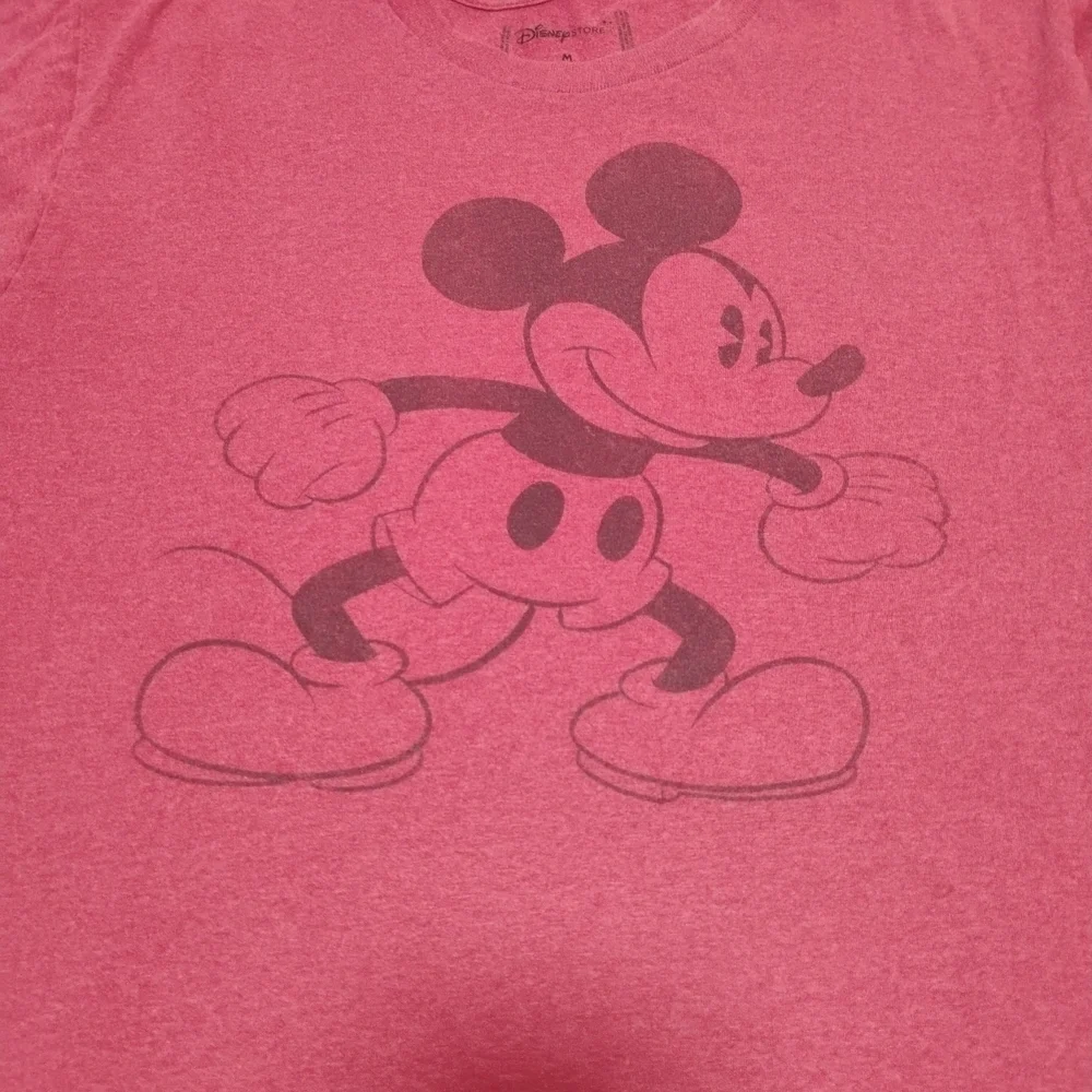 Disney Red Unisex Mickey Mouse Short Sleeve Tee - Picture 2 of 8